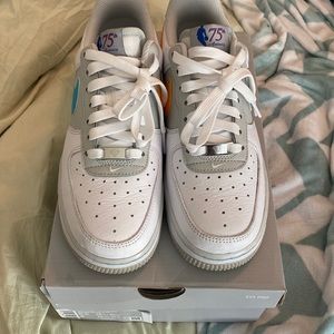NBA 75 anniversary Air Force one! GREAT CONDITION